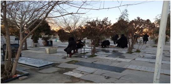 (Ibn Babawayh cemetery gets its name from its most famous occupant Shykh Sadukh, a Persian Shi’ite scholar from 10 century AD, who is also called Ib Babawayh, Rey. Photo: Deepika Saraswat)