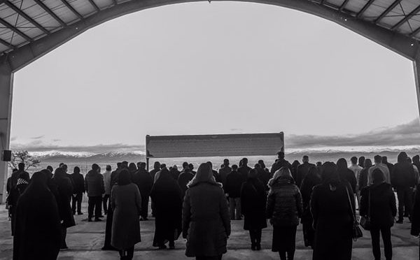 (Funeral in Zanjan — Photo by Nima Bigdely)